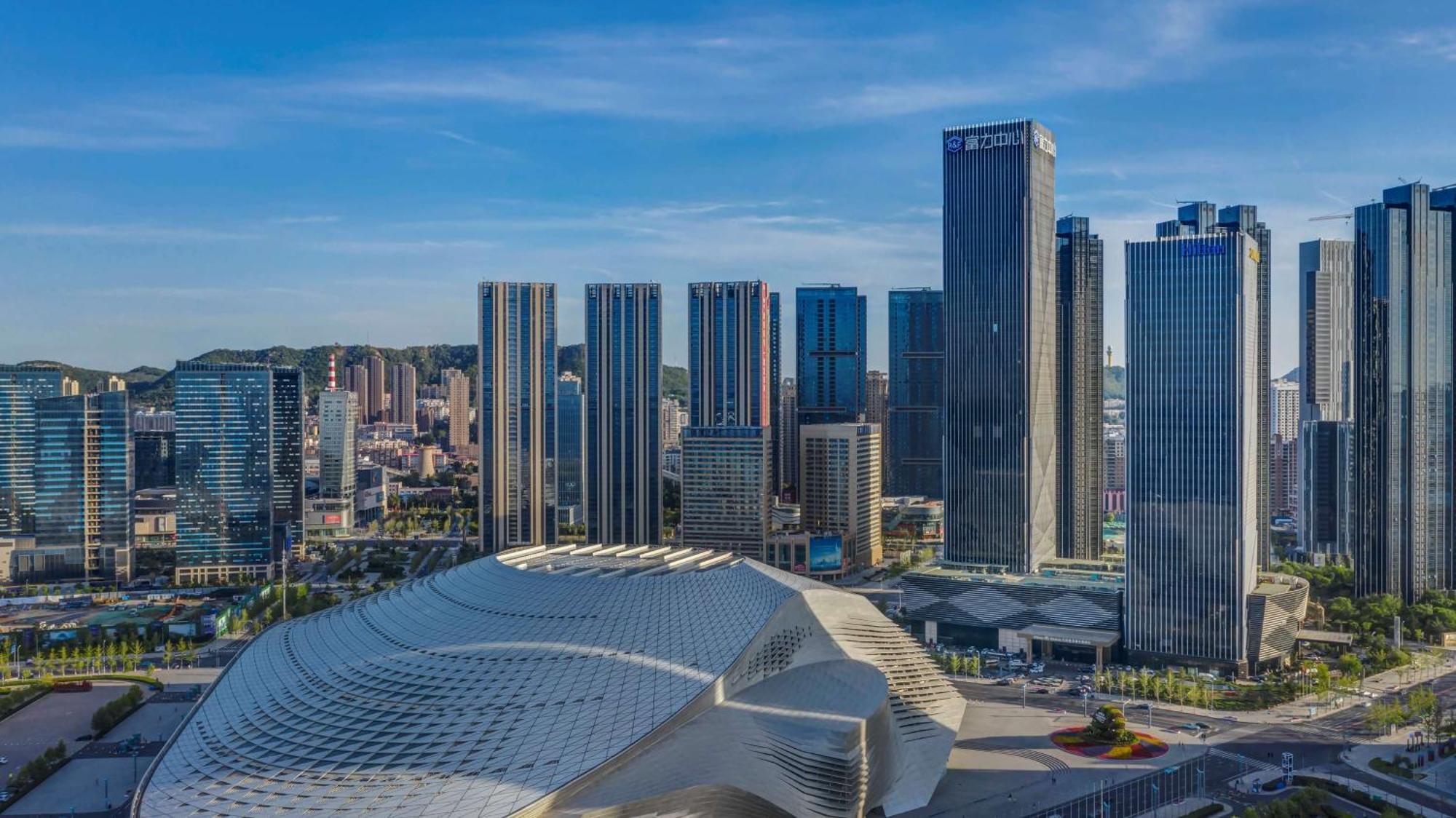 Hilton Dalian Hotel Exterior photo